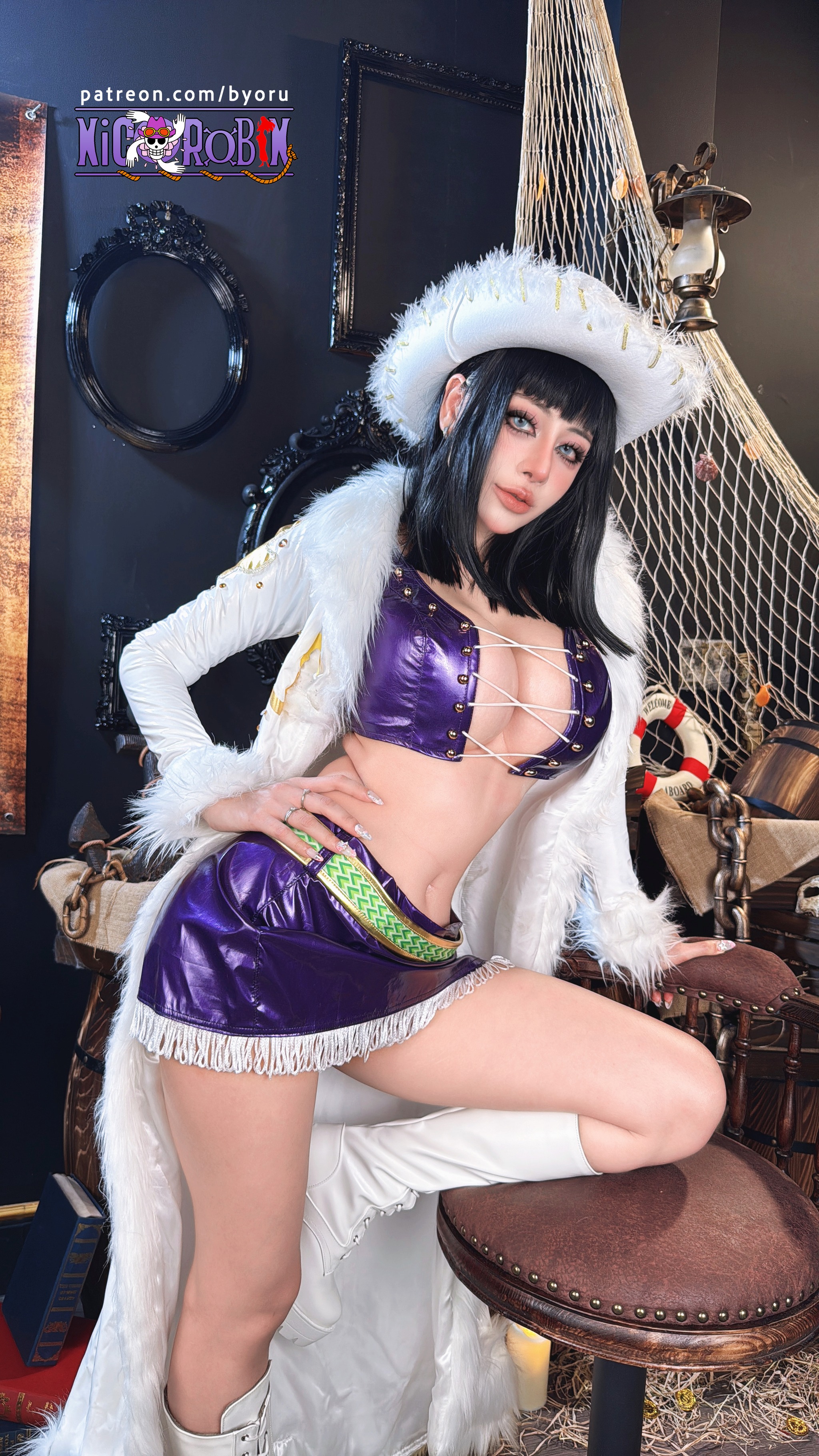 Byoru – NO.357 海贼王 妮可·罗宾 [83P30V]-XikXak